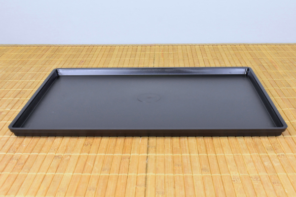 Plastik-Unterteller schwarz, 40x29x2cm